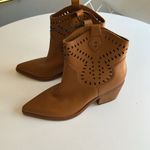 Marc Fisher Tan Giddyup Cowboy Bootie, Size 8, NWOT Photo 1