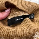 VERO MODA  Womens Plaid Turtleneck Sweater Knit Pullover‎ Beige Small Photo 2