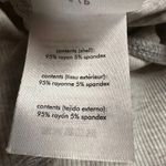 We Wore What NWT Longsleeve Crewneck Henley Bodysuit Buttons XXS Heather Grey Photo 12