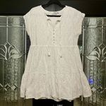 Vineyard Vines Island Eyelet Swing Dress in White Cap Size Large Photo 3