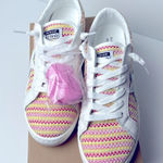Vintage Havana  Carla Tweed Sneakers | Light Pink Multi | Size 8 | NWT Photo 0