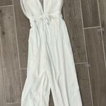 Aakaa White Tulle Jumpsuit Photo 4