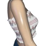 Urban Heritage Smocked Embroidered Tube Top Photo 1
