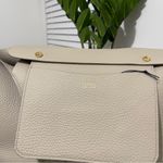 Cuyana new  16” leather system tote bag work career casual purse with strap STONE Photo 14