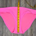 Aerie  Womens Hot Pink Bikini Swim Suit Bottoms Colorful Basic New Size L Large Photo 5