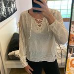 Pink republic  Tie Up White Blouse Photo 4