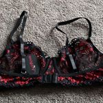 Avid Love Black & Red Lace Two Piece Lingerie Set SIZE L NWT Size L Photo 5