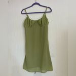 SheIn  Olive Green Midi Dress Photo 1