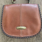 Liz Claiborne Vintage crossbody  leather bag purse brown small boho 90s Photo 0
