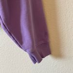 Aritzia cozy fleece boxy zip hoodie cropped purple size Large Photo 1