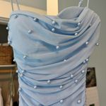 Windsor Light Blue  Mini Dress Photo 2