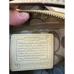 Coach Hamilton Pebbled Leather Baguette Bag Cream Mini Shoulder J05S-5052 Y2K Photo 5