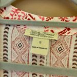 Lucky Brand Aztec geometric print kimono cardigan cover up pink size small Photo 3