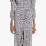 Nordstrom NWT Blue Floral Midi dress Photo 0