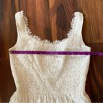 Encore by Watters Lace Sleeveless Dress off white Size 8 Photo 7