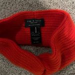 Rag and Bone  Vibrant Orange Red Cashmere Headband Photo 1