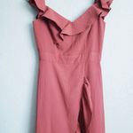 Joyfolie Rah Ruffle Dress in Rose Petal Pink Size XS Photo 3