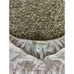 Vintage Miss Elaine Short Sleeve Long Pink Nightgown Nylon Dress Flowers Size M Size M Photo 5