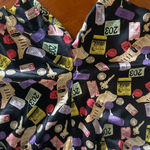 Nicole Miller  Multicolor Ticket Print Skirt Photo 3