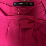 ZARA Basic Pink Pleated Shorts - S Photo 5