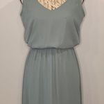 Show Me Your Mumu  ‘Kendall’ Maxi dress in silver sage crisp S Photo 0