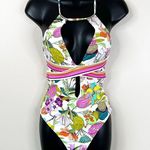 Trina Turk NEW Bathing Suit Sz 6 Key West Botanical Floral One Piece Swimsuit Photo 2