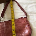 2000s Pink burgundy wine red crocodile Photo 6