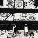 Brighton  Love Scribble Jetsetter Duffel Travel Bag, Dust Bag & Makeup Case NWT Photo 7
