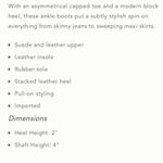 Anthropologie ✨ Amy Sz 38 Tan Boots✨ Photo 3