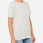 Alexander Wang  Yellow and Gray Short Sleeve Tee Photo 2