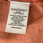 Sundance  Terracotta Lace Embroider Accent Short Sleeve Oversize Top XS Photo 7