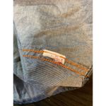 Lucky Brand Lucky Brand Denim Pearl Snap Western Shirt Dress XS Pockets Chambray Cowgirl Photo 4