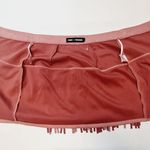 NBD x Naven Rylan Fringe Skirt in Rose Tan Photo 7
