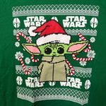 Star Wars Grogu The Mandalorian Baby Yoda Christmas Tee L Photo 1