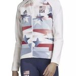Adidas Women's USA Olympics Volleyball Warm Up Jacket Photo 1