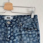 Paige Y2K  White Rose Skyline Ankle Peg Jeans Size 27 Photo 8