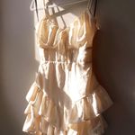 Forever 21  White Ruffle Mini Dress Photo 0