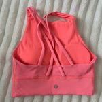 Lululemon  Pink High-Neck Sports Bra Photo 4