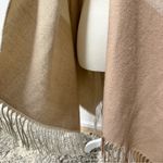 SOIA & KYO  Pink Plaid Scarf Wrap Fringe Boho Women’s OS Fall Winter Classic Photo 4