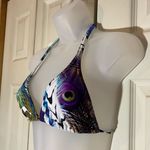 ASOS Cia Maritima Peacock Sliding Halter Bikini Top M Photo 6