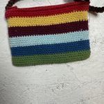 Billabong Small Multicolor Striped Crochet Crossbody Bag Small Pouch Photo 3