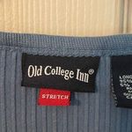 Old College Inn Wrap Front Ribbed Long Sleeve Top Y2K Size M Photo 5