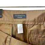 Charter Club NWT  Modern Fit Stretch Cotton Khaki Pants Size 10 Photo 3