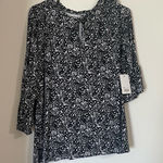 Croft & Barrow NWT  A Line Blouse | Size: XXL Photo 0