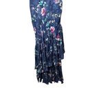 HOUSE OF HARLOW 1960 X REVOLVE Tania Slip Dress in Navy Floral Multi XS Luxury Blue Photo 7