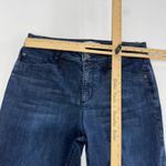 J.Jill Jeans Womens Size 6 Smooth Fit Slim Ankle Dark Wash Denim Blue Photo 7