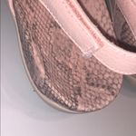 Vionic NWOT  Tala Pink Snake Print Foam Velcro Slingback T Sandals 8 Sporty Photo 5