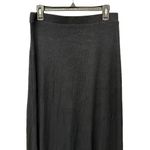 Bobeau Ribbed Knit Classic Midi Skirt Pull-On Elastic Waist Black W Medium NWOT Photo 2