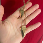 Derek Heart NWT  Red Dress With Necklace Photo 2