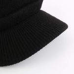 Home Prefer Men's Winter Beanie Hat with Brim Warm Double Knit Cuff Beanie Cap Photo 3